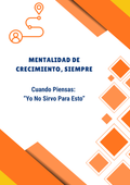 PFD Mentalidad De Crecimiento, Siempre          Spanish Version